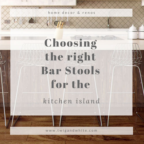 Modern Farmhouse Bar Stool Options for the Kitchen