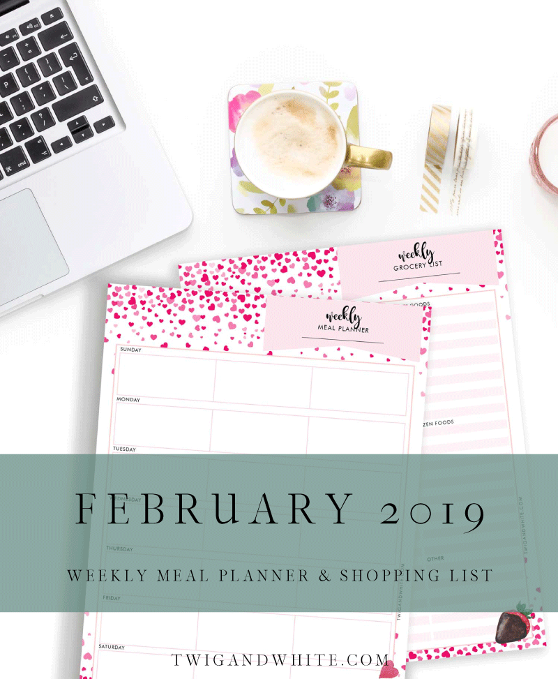 February Planner Pack Tomorrow!