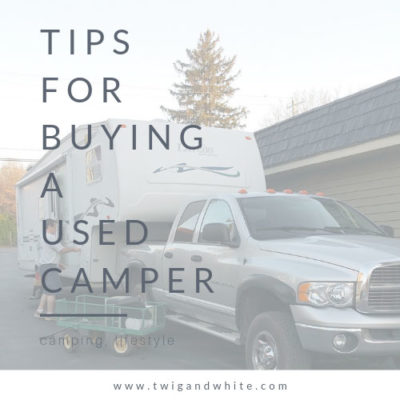 10 Tips for Buying a Used Camper