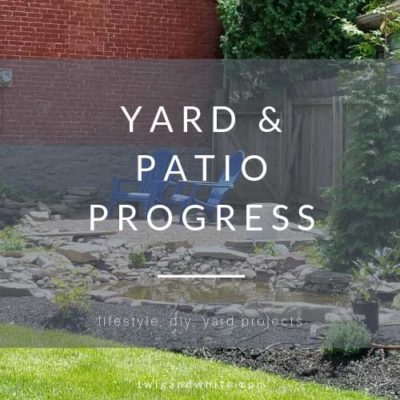 Updated Yard Tour and Patio Progress