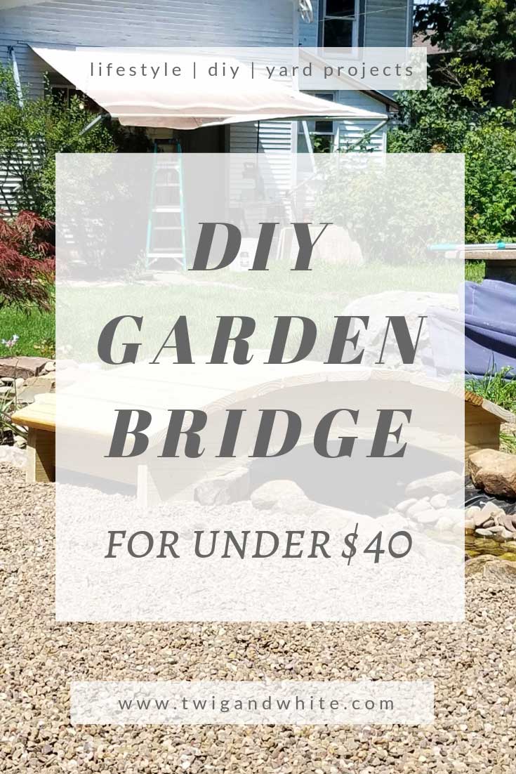 diy garden bridge under $40