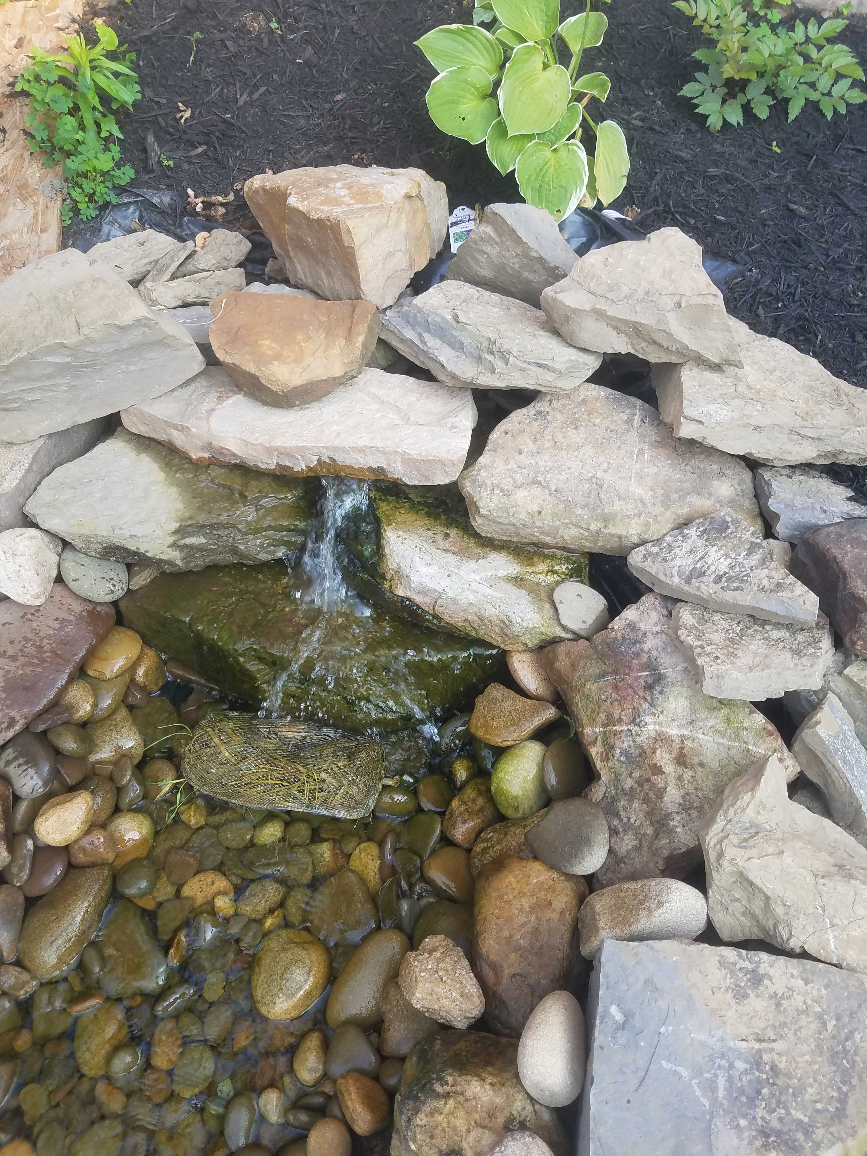 garden waterfall