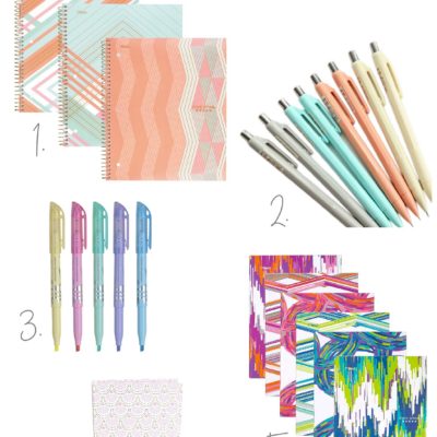 Five Friday Favorites Back to School Supplies Adults Love Too!