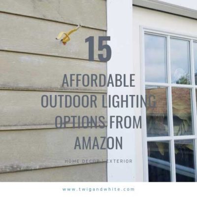 18 Affordable Outdoor Lights from Amazon
