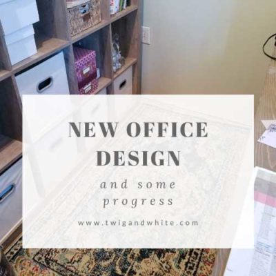 New Office – Design Plan and Progress