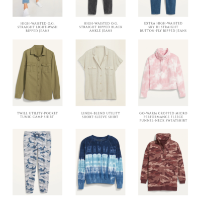 Affordable Fashion:  Spring Favorites from Old Navy