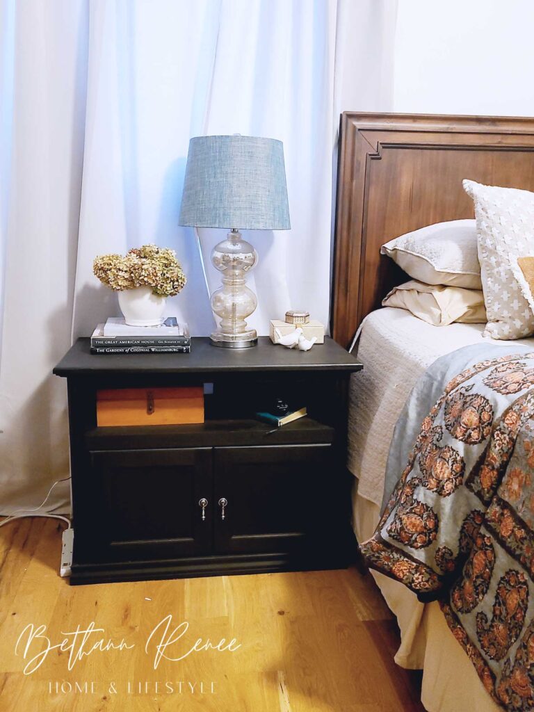 repurposed bedroom nightstand