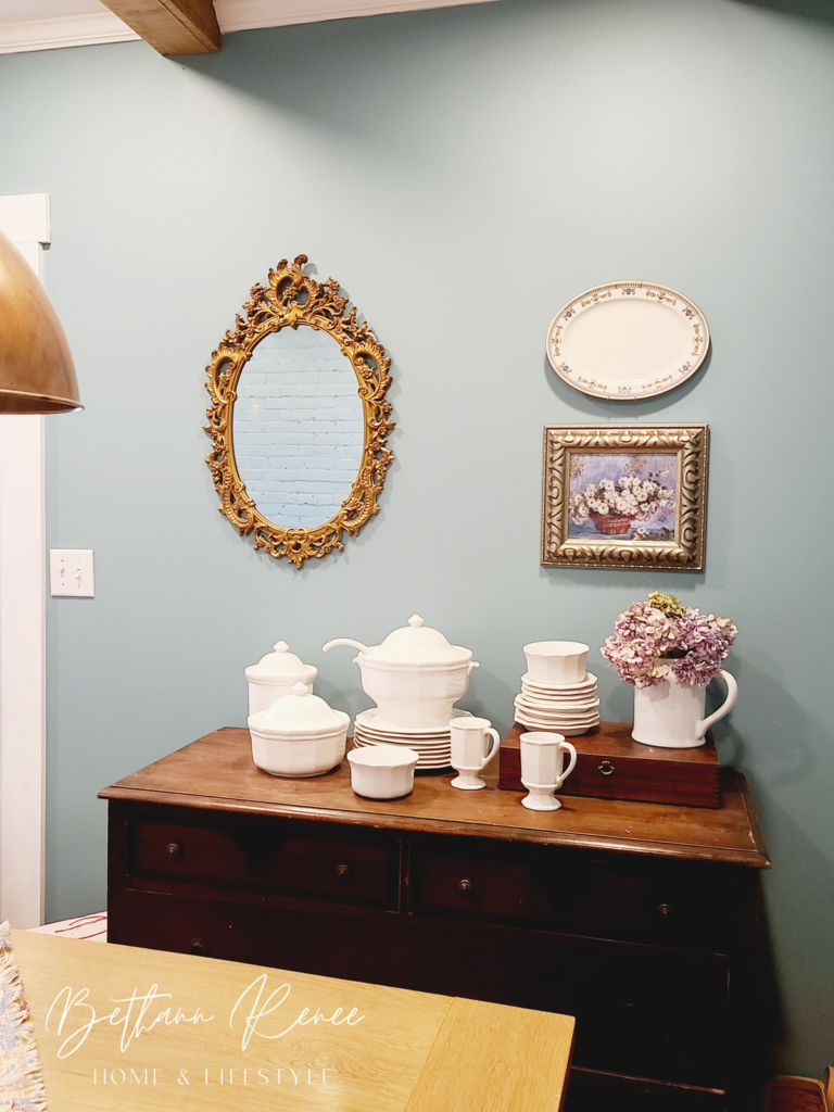 how to style thrifted home decor