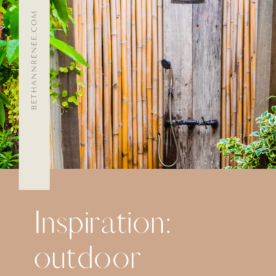 Inspiration: Outdoor Showers