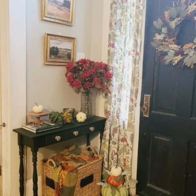 Refinished Hall Table for the Entry