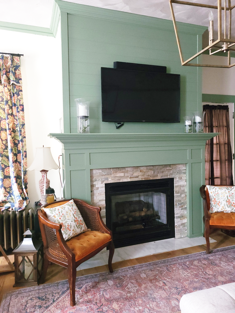 fireplace makeover