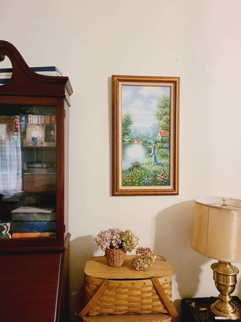 how to style thrifted home decor