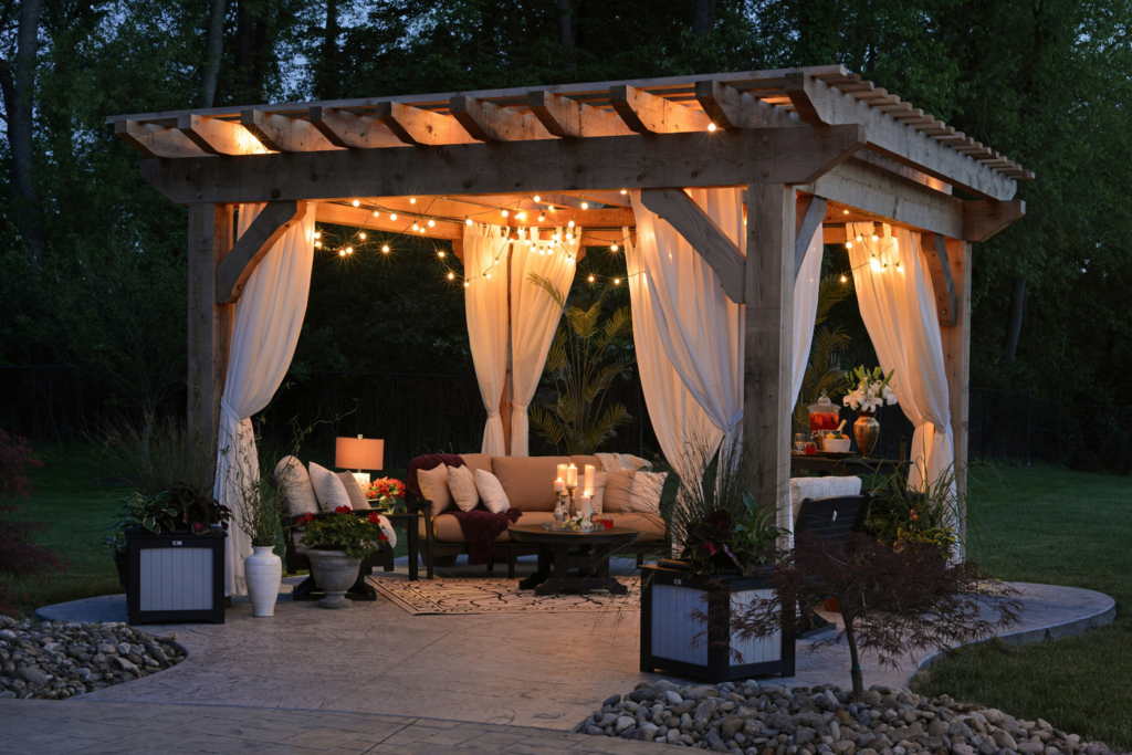 outdoor spaces