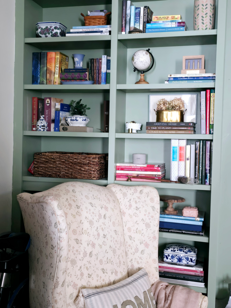 Our Living Room Bookshelves Reveal – A Cozy, Collected Library-Inspired Space