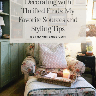 Decorating with Thrifted Finds: My Favorite Sources and Styling Tips